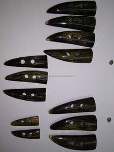 Boutons en corne de buffle et de bœuf naturels, faits à la main, pour vêtements et accessoires, à prix avantageux - Product Image 4