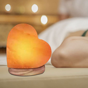 100% Pure Pink Himalayan Rock Salt Lamp Premium Export Quality Wooden Base High Quality USB Mini Lamp Eco-Friendly Feng Shui - Product Image 1