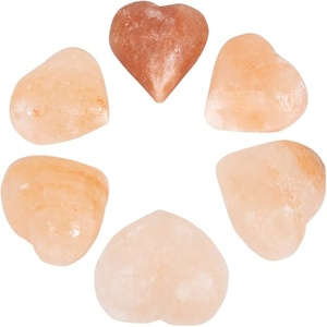 Lámpara de Sal Rosa del Himalaya de Primera Calidad, Regalo de San Valentín, Iluminación Ambiental - Product Image 4