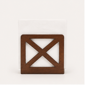 Porta Servilletas de Madera Moderno y Ecológico, Dispensador Vertical de Papel para Mesa, Uso en Cocina y Restaurante - Product Image 2