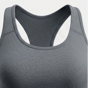 Soutien-gorge de sport respirant haute performance pour femme, maintien moyen, sans coutures, design personnalisé, pour yoga et fitness, équipement de sport - Product Image 4