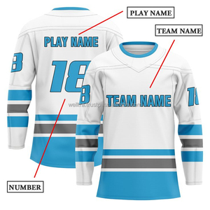 Camiseta Deportiva de Hockey sobre Césped para Hombre, Personalizable, Transpirable, para Entrenamiento y Partidos, Venta al Por Mayor - Product Image 1