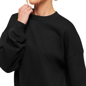 Sudadera de Forro Polar Oversize para Entrenamiento, Ajuste Holgado, Top Deportivo Cálido y Suave, Ropa Casual Activa para Gimnasio, Fitness, Ejercicio y Running - Product Image 4