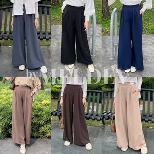 กางเกงคูลอตทรงหลวมไซส์ใหญ่สำหรับผู้หญิง - Product Image 1