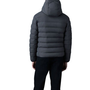 Fully Customized Men's Waterproof Canvas Puffer <b>Jackets</b> Polyester Wadding Filled Winter DDP Shipping - Product Image 6