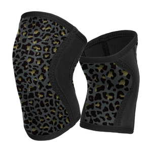 Black Neoprene Ergonomic Contoured Fit <b>Knee</b> <b>Sleeve</b> 5-7mm Thickness Weightlifting Support <b>Compression</b> Brace Guard Fitness - Product Image 4