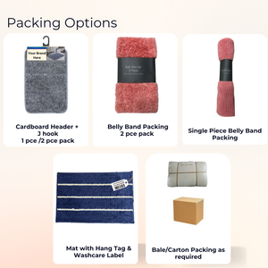 Prix de marché bas vente chaude qualité exceptionnelle personnalisable tapis de porte chindi en forme de rectangle pour animaux de compagnie pour l'entrée de la maison - Product Image 6