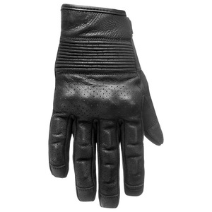 Nayab Industries Unisex High Quality Genuine Leather Touch Screen Full Finger Non-Slip Breathable Buckle Closure Racing <b>Gloves</b> - Product Image 5