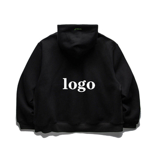 Ensemble sweat à capuche oversize et jogging unisexe personnalisé avec logo, 100 % coton, imprimé et brodé, style streetwear anime vierge - Product Image 4