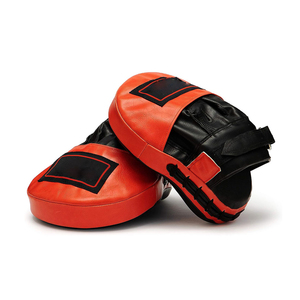 Professional Wholesale Custom Made Genuine Leather PU Punching <b>Focus</b> <b>Pads</b> Kickboxing MMA Target Training Punching - Product Image 4