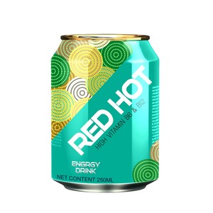 Boisson Énergisante Sans Sucre et Faible en Glucides, Saveur Naturelle, Enrichie en Ginseng, Taurine, Vitamines et Minéraux, Favorisant la Performance, Marque Blanche - Product Image 3
