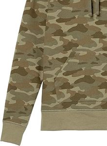Sudadera con Capucha de Camuflaje, Diseño Bottomland, Corte Regular, Felpa Francesa, para Mujer, Ropa de Otoño, con Bolsillo Delantero - Product Image 2