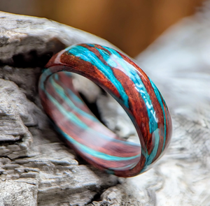 <b>Epoxy</b> Resin & Wood Napkin Ring Resin Eco-Friendly Napkin Rings Premium Dining <b>Table</b> Accent Decor Napkin Ring - Product Image 4