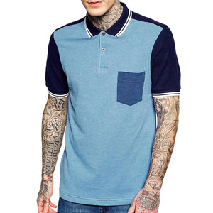 Polos de alta calidad al por mayor con logotipo personalizado bordado en el pecho, marca privada, nueva llegada, para hombre. - Product Image 6