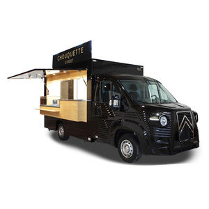 Remolque de Comida Estándar Americano para Exportación, Carro de Comida Rápida Personalizado con Placa Galvanizada para Hot Dogs y Helados - Product Image 4