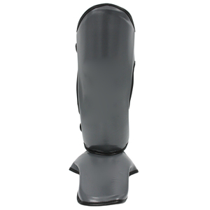 Espinilleras de Cuero PU Negro con Cierre de Velcro para Protección Deportiva en Adultos, Ligeras, para Uso en Todas las Estaciones - Product Image 6