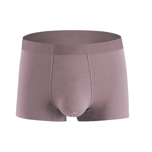 Personalizado al por mayor de alta calidad Pantalones cortos de cintura media Modal de alta elasticidad Hombres Transpirable Boxers Ropa interior Hombres - Product Image 6