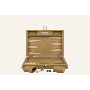 Custom Classic <b>Backgammon</b> <b>Set</b> Large Wooden Board Game High End Leather <b>Travel</b> <b>Backgammon</b> Board Educational Table Game Toy - Product Image 5