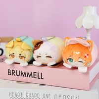 Vograce, fabricant chinois de jouets, porte-clés personnalisé en peluche miniature, poupée de dessin animé, porte-clés en peluche mignon pour fille, pendentif