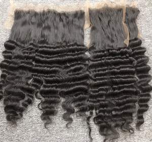 Perruque HD Lace Closure Frontal non traitée naturelle Loose Deep Wave Perruque Lace Hd bon marché Vendeur de cheveux naturels - Product Image 2