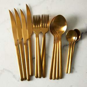 Elegante Juego de Cubiertos Metálicos para Buffet, Servicio de Catering, Eventos, Salones de Banquetes y Arreglos de Comedor - Product Image 4