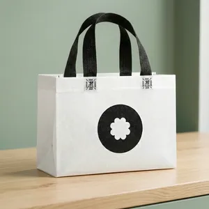 Bolsa de Compras Reutilizable Ecológica, Laminada, de Tela No Tejida, con Sellado Térmico y Logotipo Personalizado Impreso - Product Image 1