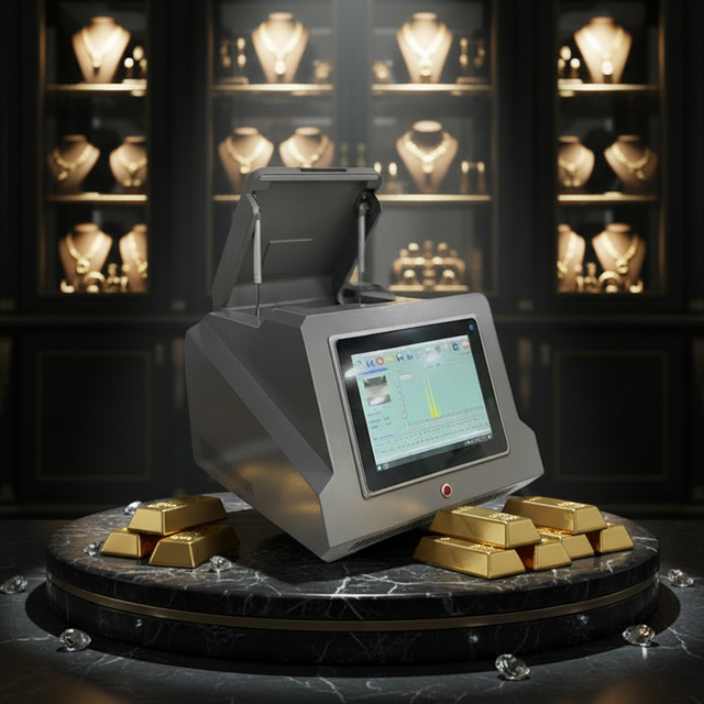 WM5800P High Precision Portable WiserMachine XRF Gold Precious Metal X-ray Spectrometer Si-PIN Detector High Accuracy