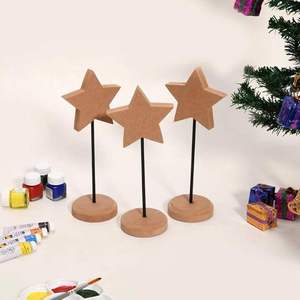 Modern Eco Friendly <b>Wooden</b> <b>Christmas</b> <b>Tree</b> Decorative Ornament for Indoor Outdoor Home Living Room <b>Christmas</b> Holiday At Low Price - Product Image 2
