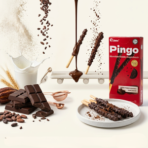 คงความเก๋ไก๋เสียงดังฉับ: ยกระดับอารมณ์ของคุณด้วยแท่งโกโก้โกโก้มิลค์ปิงโกแลต32กรัมบรรจุภัณฑ์ที่สามารถปรับแต่งได้ | ขอตัวอย่างสินค้า - Product Image 1
