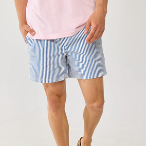 Shorts de sport décontractés pour hommes, vente chaude, en gros, OEM ODM, logo personnalisé disponible, séchage rapide, taille élastique, 100% nylon, durables - Product Image 4
