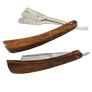 Premium Barber Hair Salon Tools for <b>Men</b> Professional Cut Throat Razors Beard Kits Shaving Accessories Custom Logo OEM Branding - Product Image 1