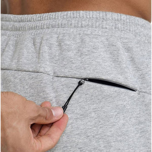 Fashion Sports Men's Pants Casual Solid Color <b>Elastic</b> <b>Waist</b> Long Pants Straight Leg Polyester Fabric Outdoor <b>Trousers</b> - Product Image 4