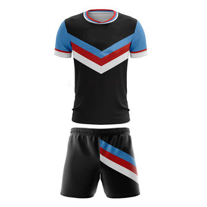 Uniforme de Rugby Sublimado Transpirable Más Vendido, Servicio OEM, Diseño Personalizado, Ropa de Equipo, Mangas Cortas, Hecho en Pakistán - Product Image 1