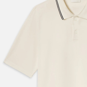 Trendy Design Men Tee Shirt With Turn <b>Down</b> Collar For Bulk Buyers Stylish Designing With Custom Logo High Quality Material Solid - Product Image 3