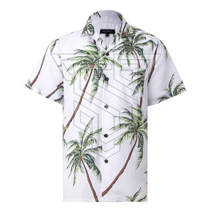 เสื้อยืดฮาวายทนทาน สวมใส่สบาย ทรงเข้ารูป เสื้อยืดฮาวายผู้ชาย เสื้อผ้าลำลอง เสื้อยืดฮาวายเรียบง่าย ปากีสถาน - Product Image 1