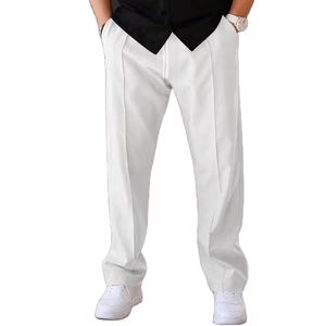 Pantalon de jogging Logo personnalisé 100% polyester vêtements de sport Fitness Streetwear hommes Jogging costume pantalons de survêtement GYM pantalons d'entraînement - Product Image 1