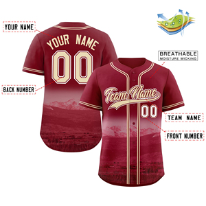 Nuevas Camisetas de Béisbol Warrior Cosidas en Blanco del Fabricante OEM, Camisetas de Béisbol de Malla Sublimadas de Alta Calidad - Product Image 2