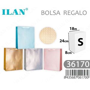 Borsa Regalo ILAN Taglia S 24x18x8cm, Sacchetto per Bomboniere - Product Image 3