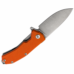 Cuchillos Plegables con Mango Naranja, Hoja de Punta Cuchilla Afilada, Empuñadura Texturizada, Apertura Manual con Flipper, para Camping, Senderismo y Uso Diario - Product Image 5