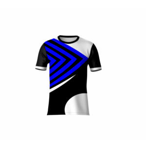 T-shirt de sublimation en gros, col rond, manches courtes, en tissu polyester lisse pour motifs imprimés sur toute la surface - Product Image 2