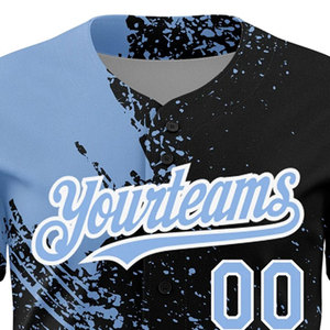 New Style Baseball Jersey Custom Design Breathable Fabric Sports Wear <b>Low</b> MOQ Team Uniform Wholesale <b>Plus</b> <b>Size</b> Short Sleeve - Product Image 5