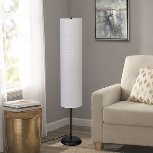 Bohemian Collapsible <b>Floor</b> <b>Lamp</b> with Ricepaper Ivory <b>Shade</b> - Product Image 4