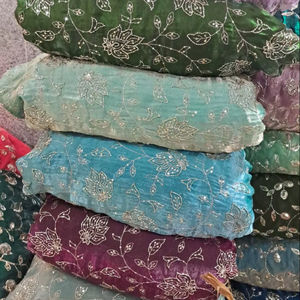 Tissu Fendy brodé respirant au toucher doux, vêtements de mariage, décoration intérieure, style élégant, accessoires de meubles de luxe non tissés - Product Image 1