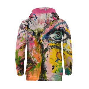 Sudaderas con capucha para hombre de diseño nuevo, color personalizado, a precio razonable, estilo urbano, hip hop, con estampado por sublimación. - Product Image 4