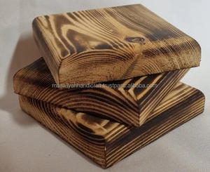 Best Quality Luxury <b>Wooden</b> <b>Coasters</b> Unique Style Cup Holder Quality Mats & Pads for Hotel Home Kitchen Use at Low Price - Product Image 4