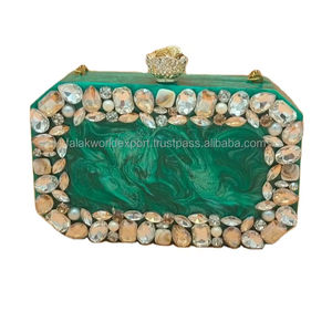 Bolso de mano de lujo para mujer, bolso de mano elegante de resina, bolso de noche para mujer, bolso de mano de resina de alta calidad - Product Image 5