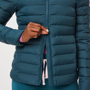 Top Selling Women <b>Crop</b> <b>Puffer</b> <b>Jacket</b> Low MOQ Wholesale Women's <b>Puffer</b> <b>Jackets</b> Eco-Friendly Thick Winter Coats OEM Custom - Product Image 5