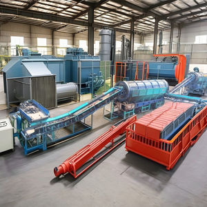 Crible rotatif FRMSWP en acier doux 90KW, testé et inspecté, capacité 3500kg, pour machines de recyclage des déchets - Product Image 3