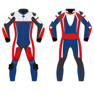 Excellent High Quality Motorbike Suit Made Strong Pure Leather Windproof Breathable Summer/Winter Use Safety Dust Road Impact - Product Image 4