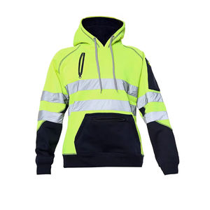 Sudadera de Trabajo Impermeable con Cremallera Reflectante 3M ANSI Clase 3 LED, de Alta Calidad y Precio Económico, para Seguridad Vial Nocturna, Venta al por Mayor - Product Image 1